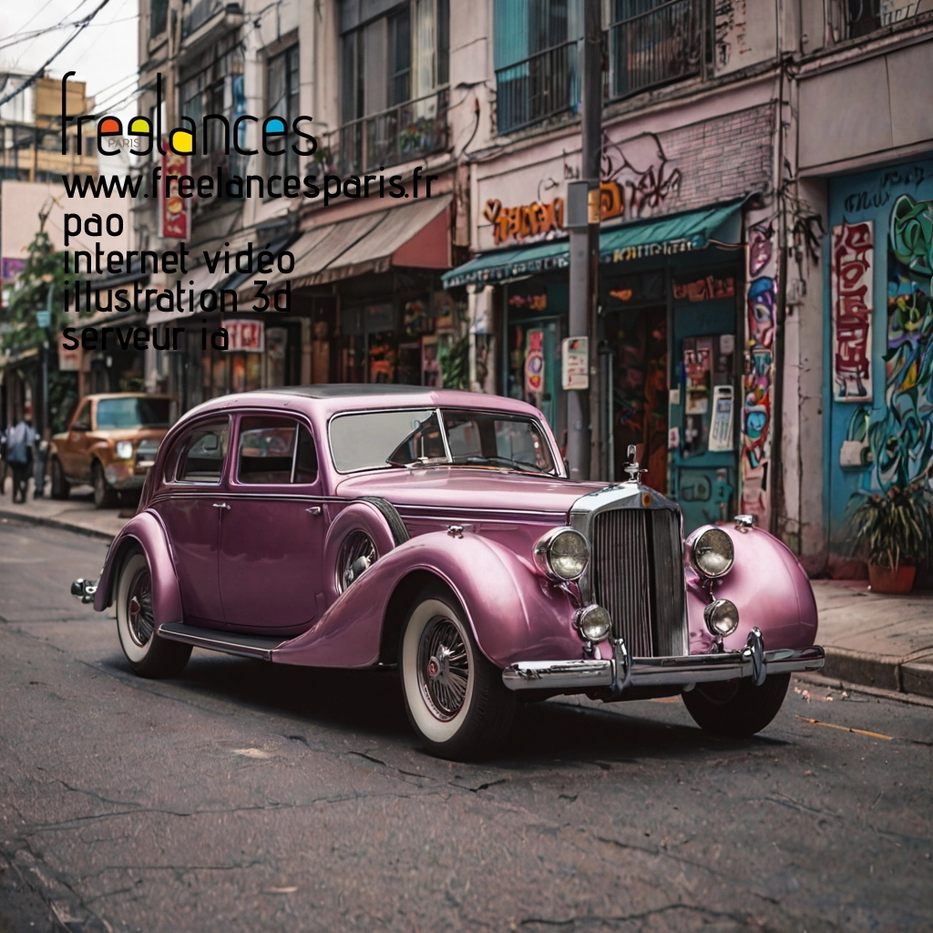 Pao mise en page internet vidéo illustration 3d serveur IA générative AI freelance paris studio de création magazines bhsc8eu0